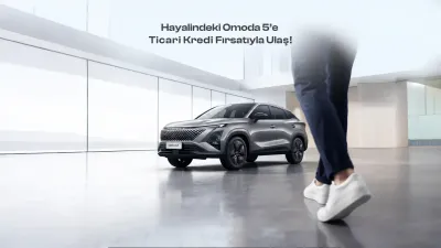 OMODA 5 Kampanyası | Ticari Müşterilere Özel 300.000 TL 6 Ay %0 Faizli Kredi Avantajı