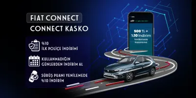 Fiat Connect Kasko Hediye Fırsatı!