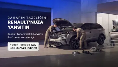 Baharın Tazeliğini Renault’nuza Yansıtın