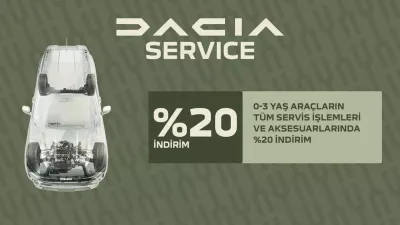 Dacia Tanoto Yetkili Servisinde Okula Dönüş Kampanyası